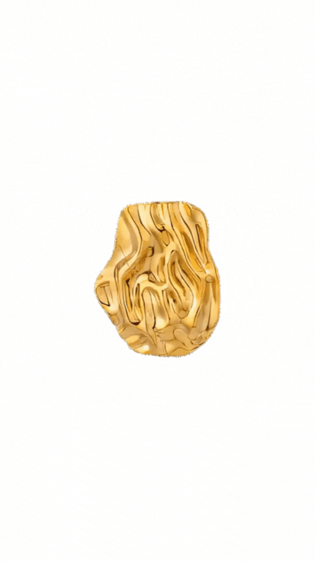 High quality gold plated earrings, waterproof and hypoallergenic
