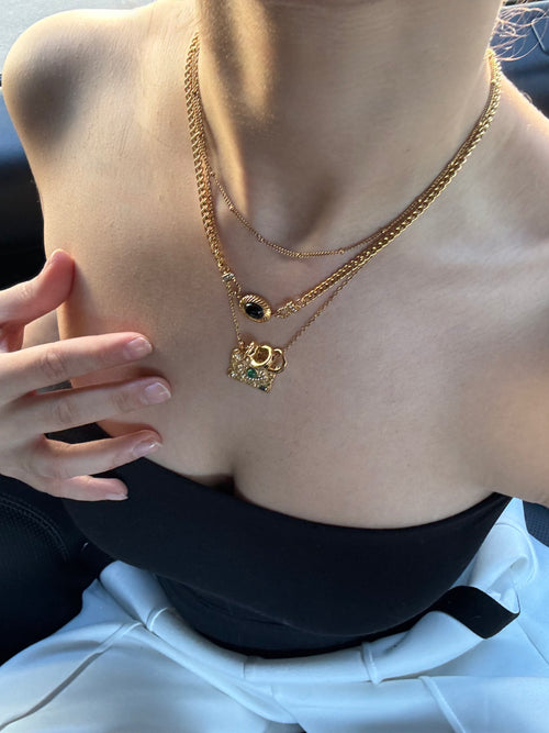 Egyptian Onyx Necklace