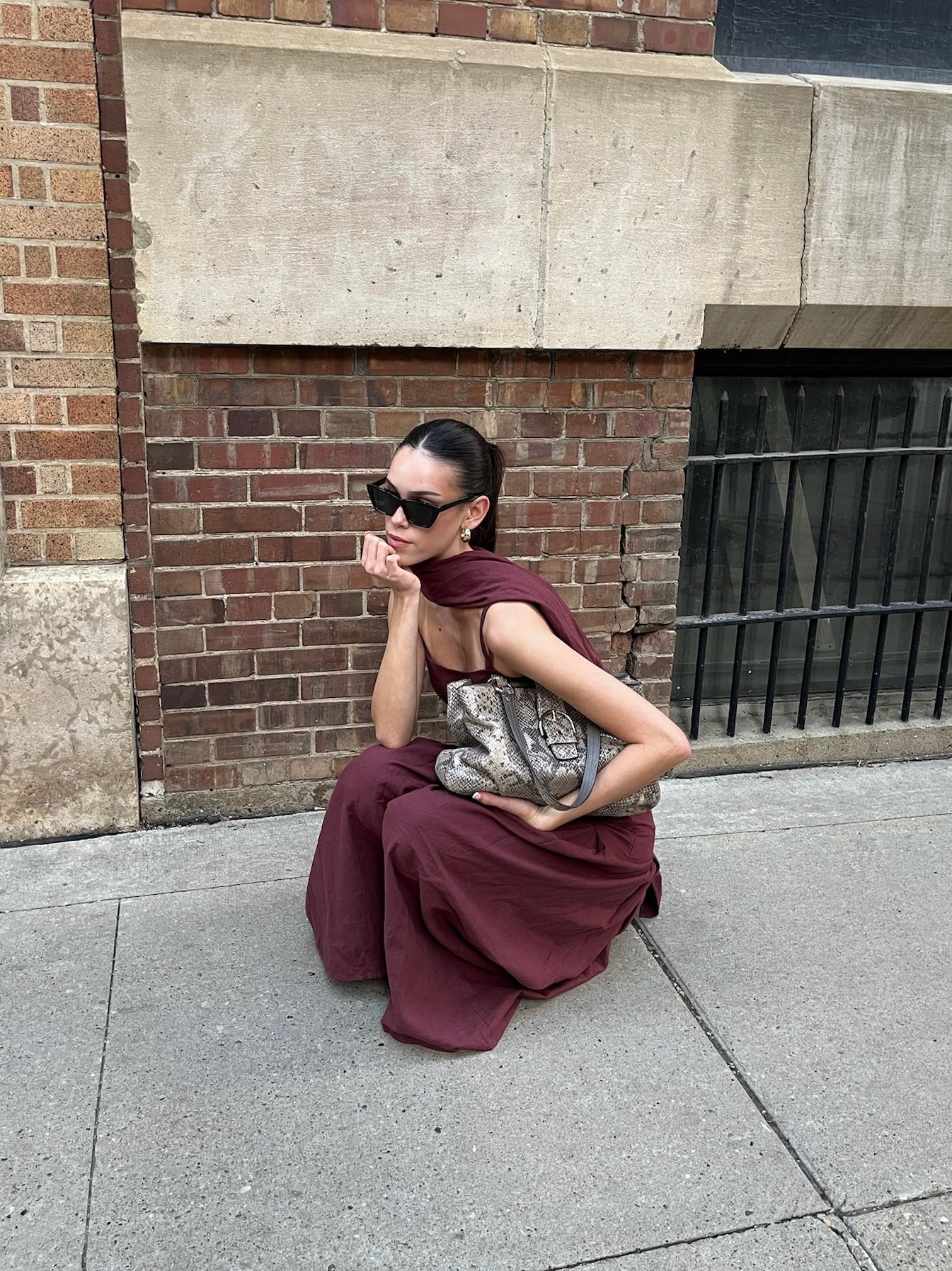 Mira Pants — Bordeaux